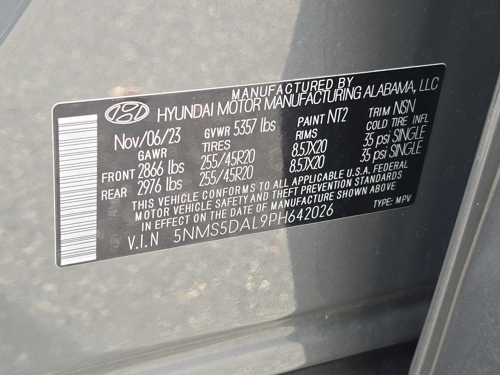 Used 2023 Hyundai Santa Fe Calligraphy AWD/4WD image 28