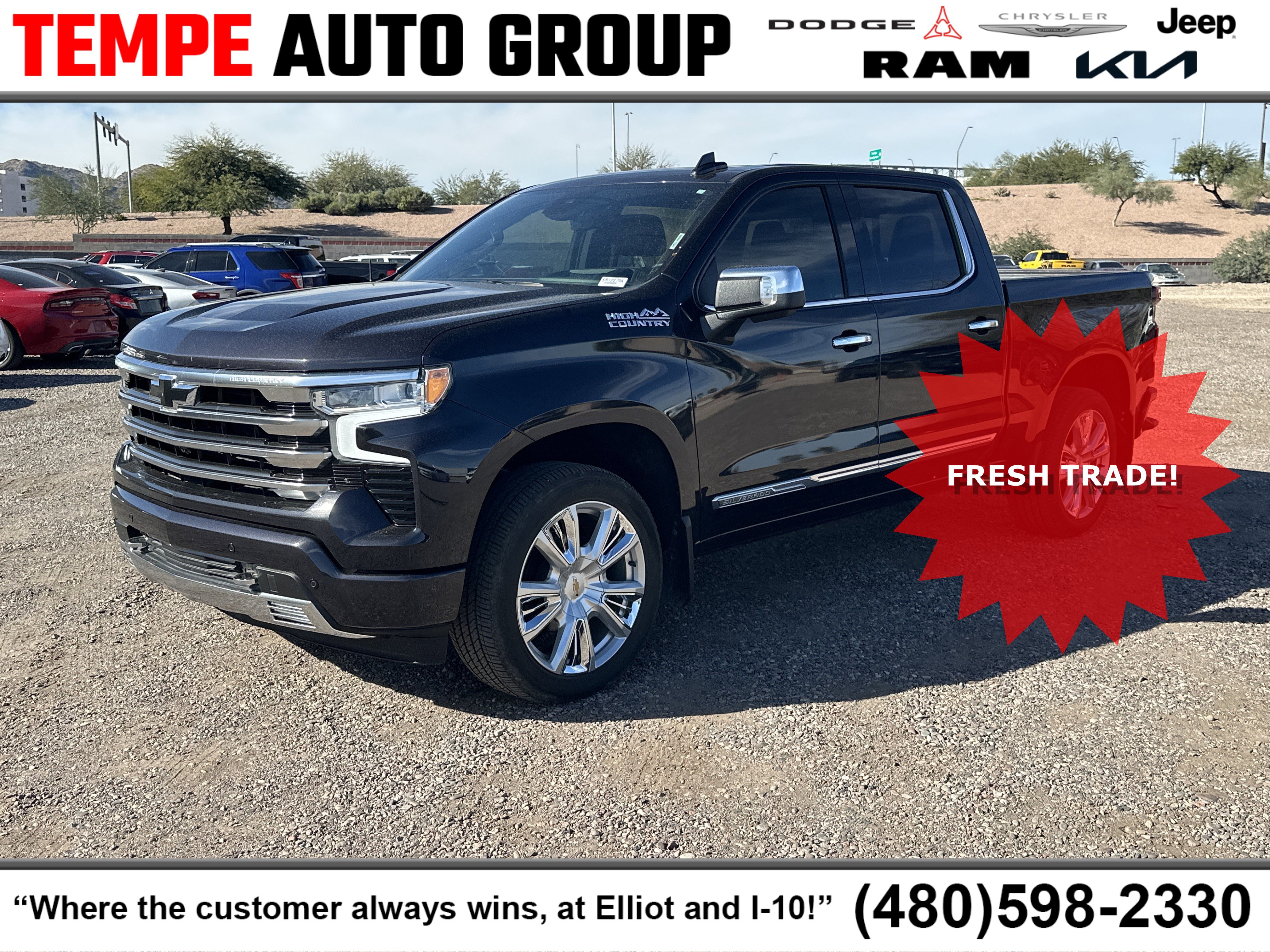 Used 2024 Chevrolet Silverado 1500 High Country w/ High Country Premium Package image 1
