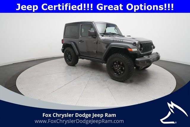 Certified 2024 Jeep Wrangler Willys image 13