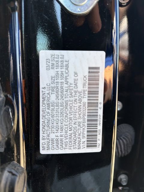 Used 2023 Honda Ridgeline Black Edition image 19