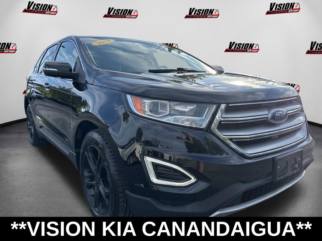 Used 2018 Ford Edge Titanium w/ Equipment Group 301A AWD/4WD image 3