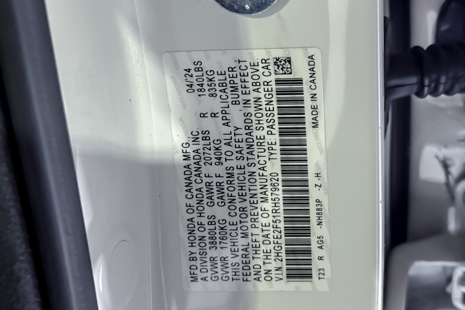 Used 2024 Honda Civic Sport image 28