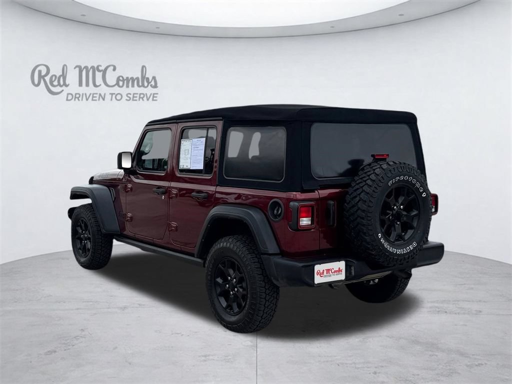 Used 2022 Jeep Wrangler Unlimited Sport AWD/4WD image 3
