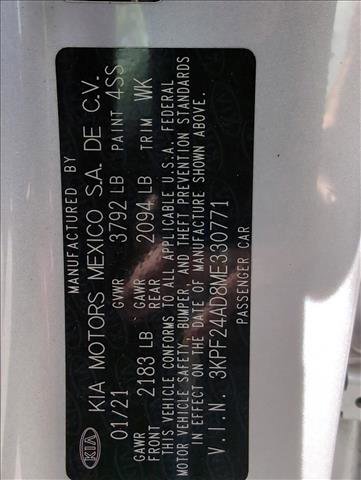 Used 2021 Kia Forte LXS FWD image 25