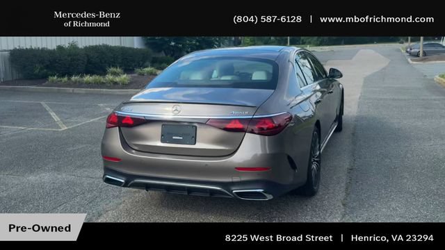 Certified 2026 Mercedes-Benz E 350 4MATIC Sedan image 9