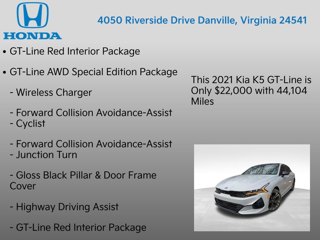 Used 2021 Kia K5 GT-Line image 7