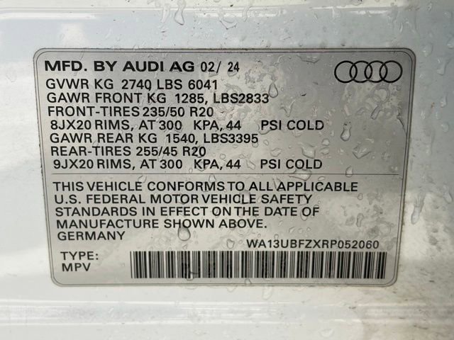 Used 2024 Audi Q4 e-tron Premium Plus w/ Premium Plus AWD/4WD image 37