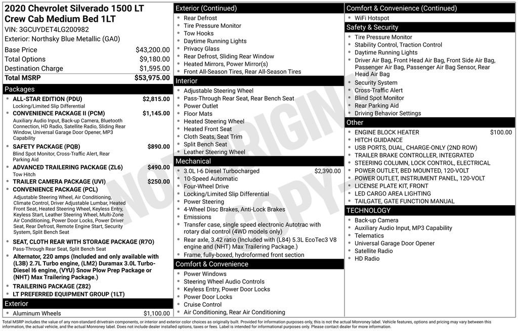Used 2020 Chevrolet Silverado 1500 LT w/ All-Star Edition AWD/4WD image 37