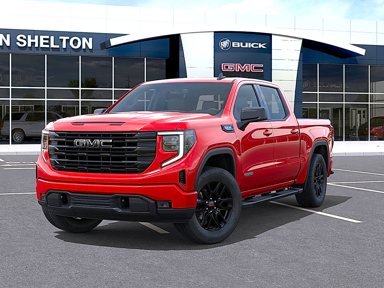 New 2026 GMC Sierra 1500 Elevation w/ LPO, Elevation Black Package RWD image 6