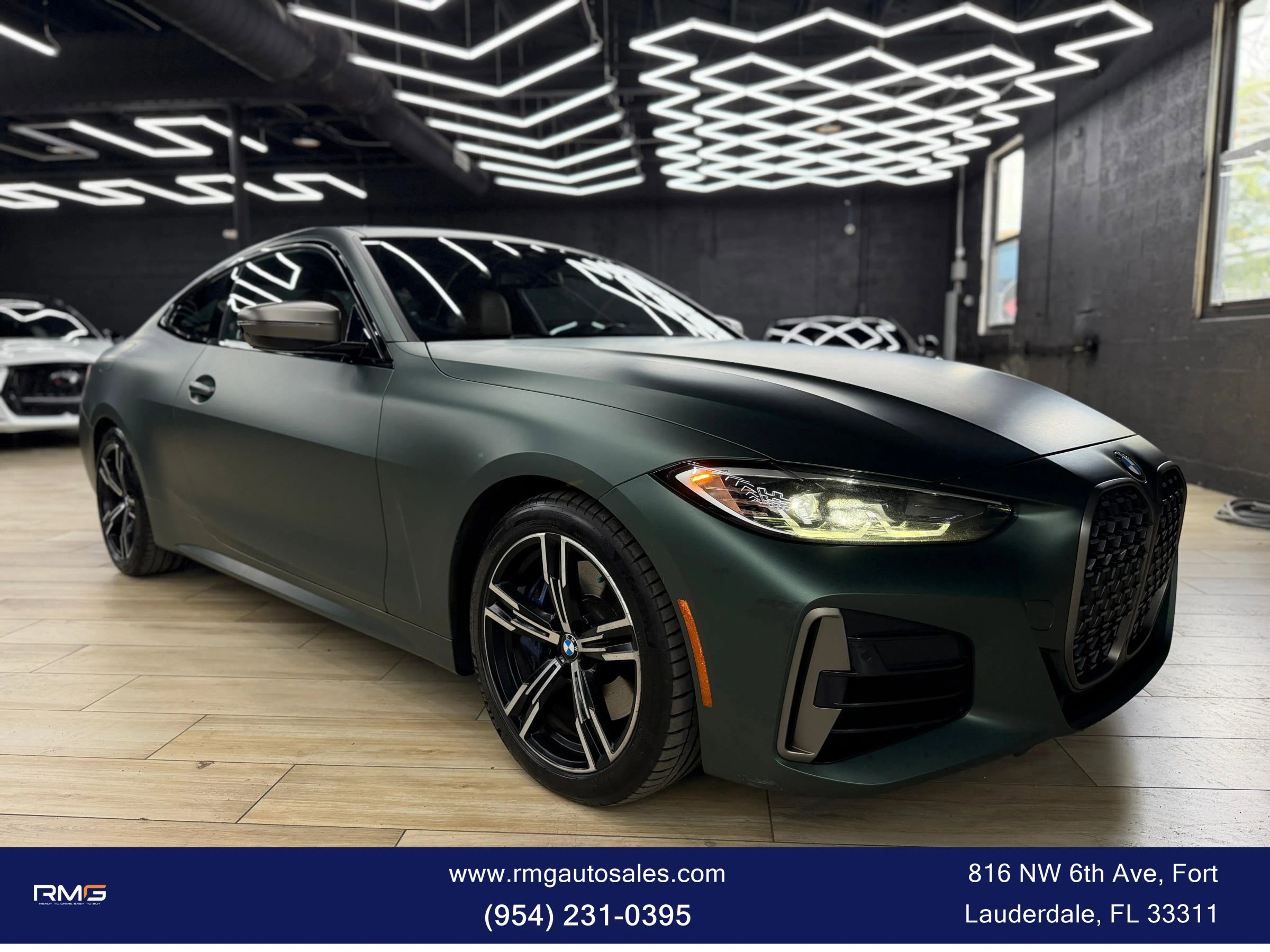 Used 2021 BMW 440i xDrive Coupe w/ Premium Package image 1