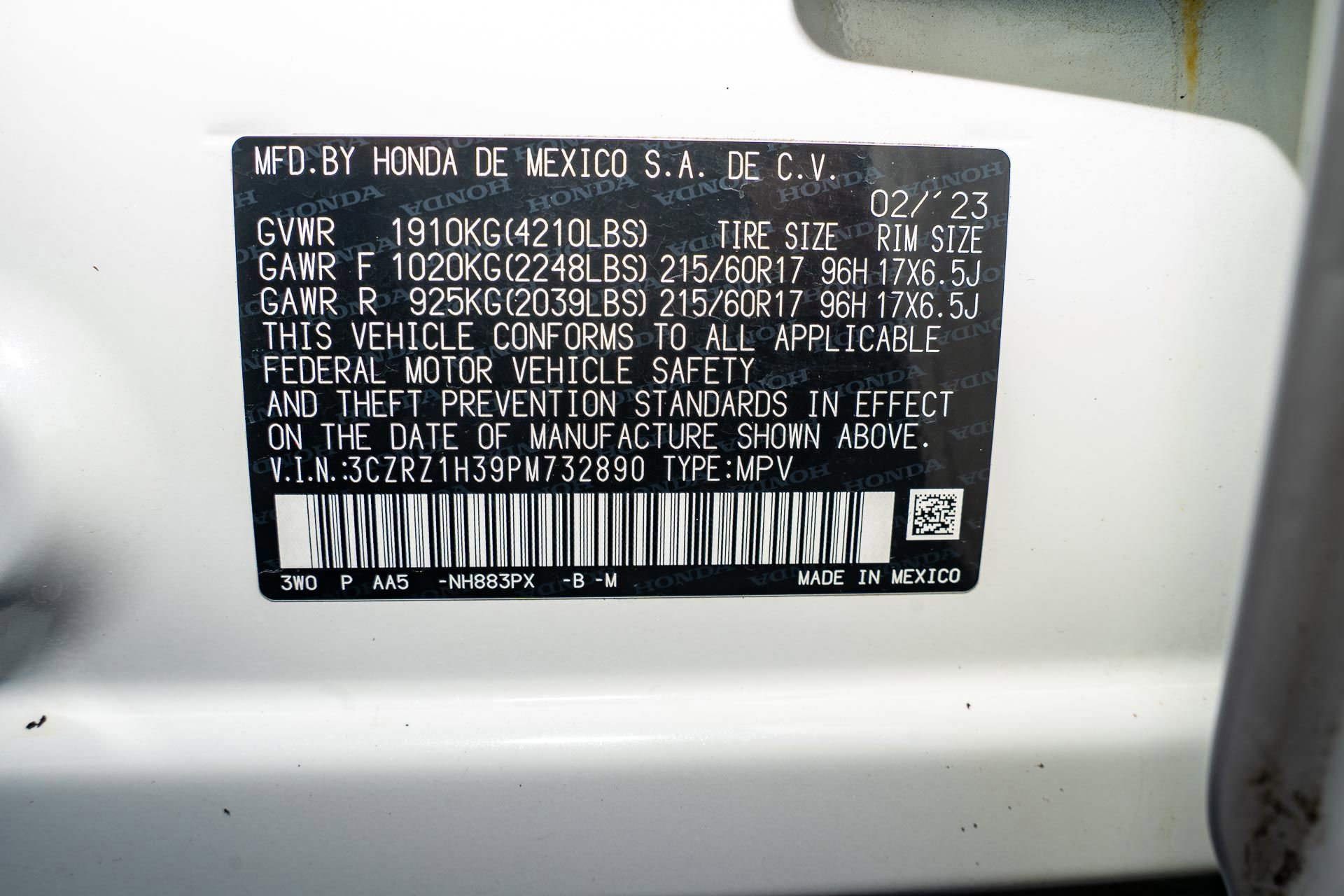 Used 2023 Honda HR-V LX image 36