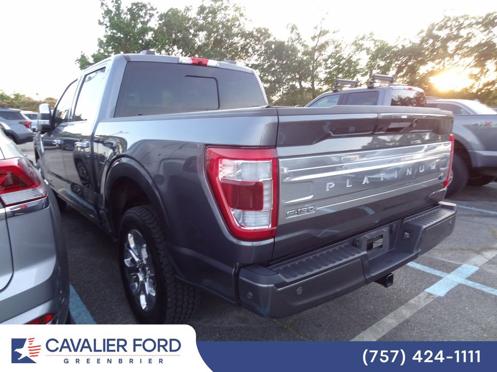 Used 2022 Ford F150 Platinum w/ Equipment Group 701A High AWD/4WD image 4