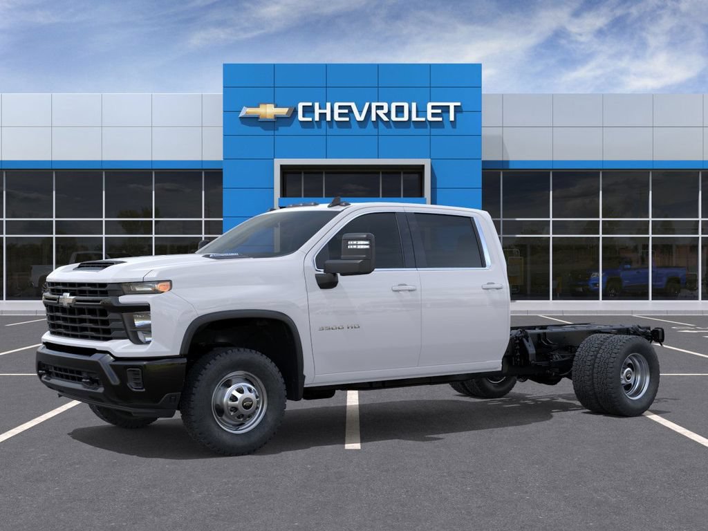 New 2025 Chevrolet Silverado 3500 W/T w/ Snow Plow Prep Package AWD/4WD image 2