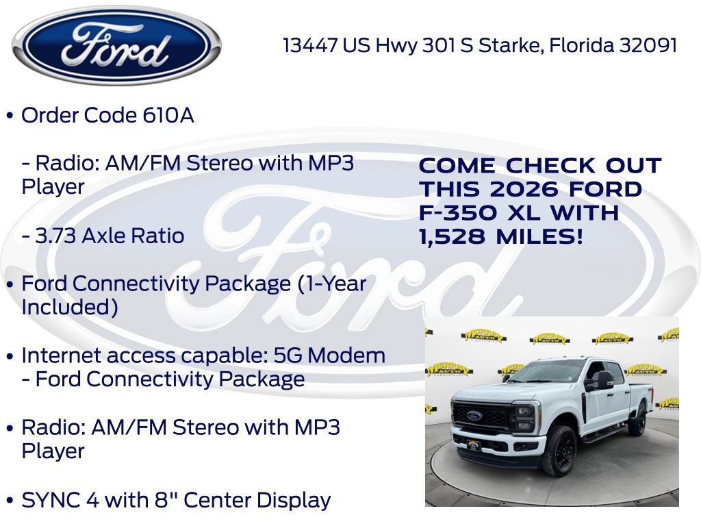 Used 2026 Ford F350 XL w/ STX Appearance Package AWD/4WD image 25