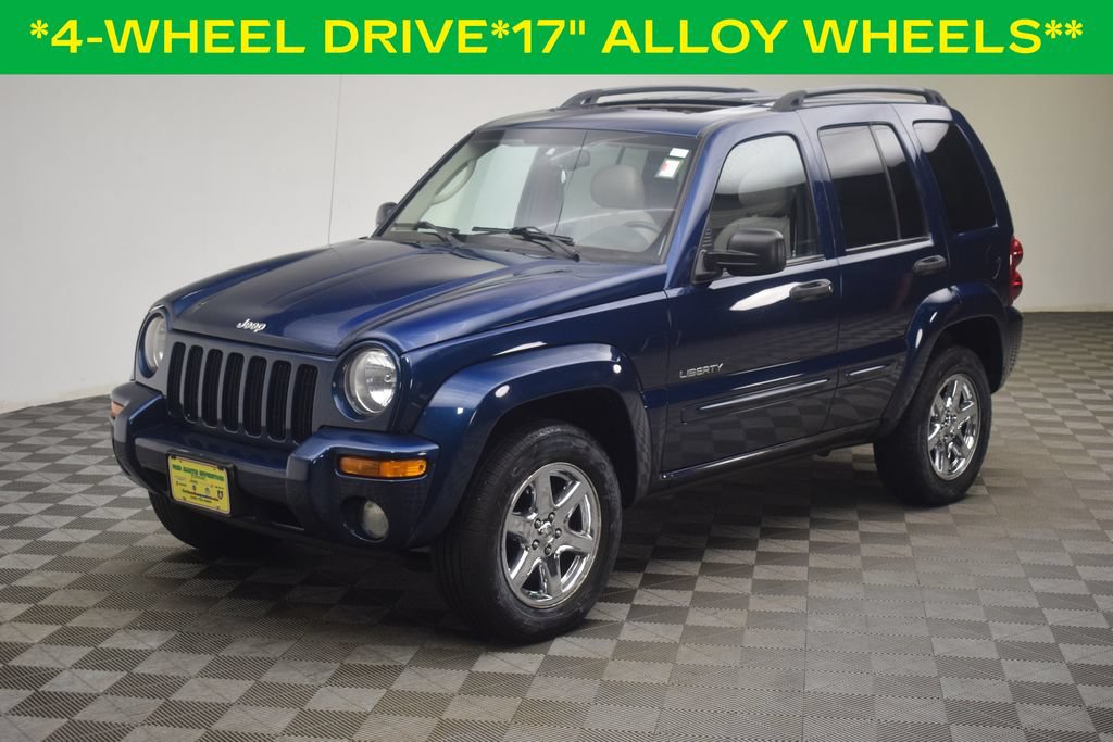 Used 2004 Jeep Liberty Limited w/ 17" Chrome Wheel & Tire Group AWD/4WD image 2