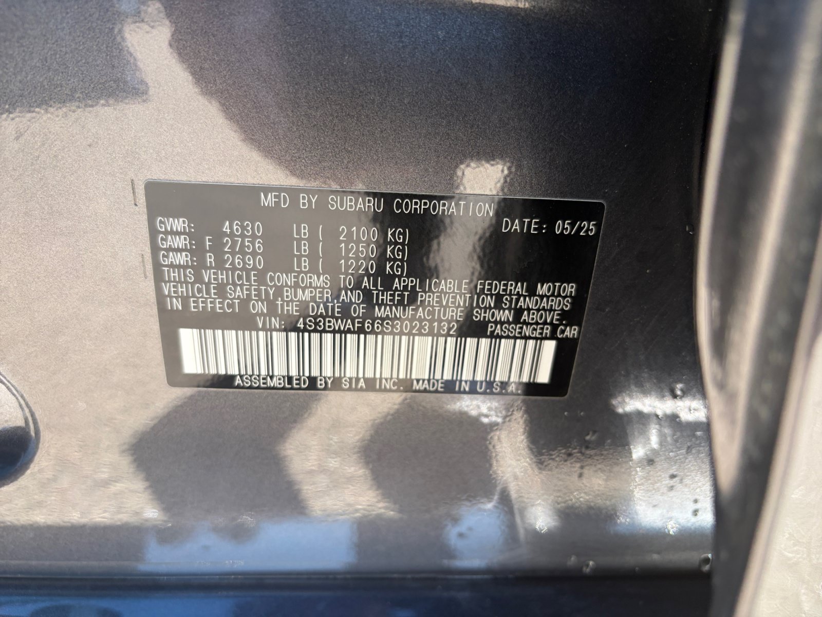 Used 2025 Subaru Legacy Premium w/ Popular Package #1 AWD/4WD image 33