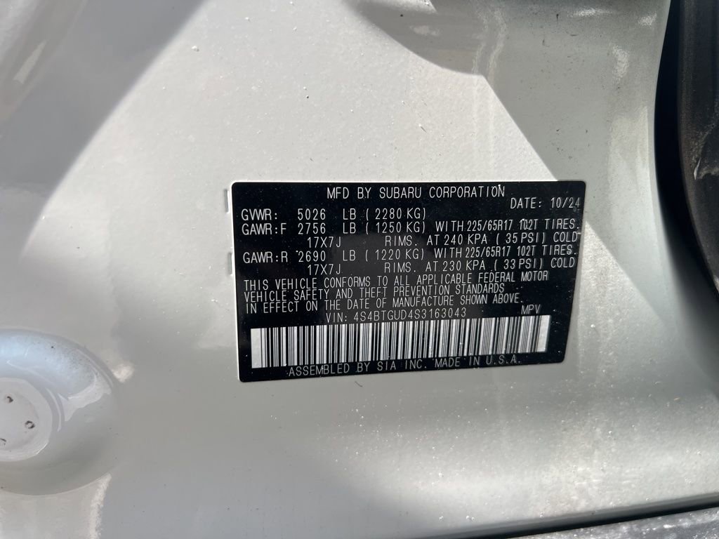Used 2025 Subaru Outback Wilderness AWD/4WD image 14