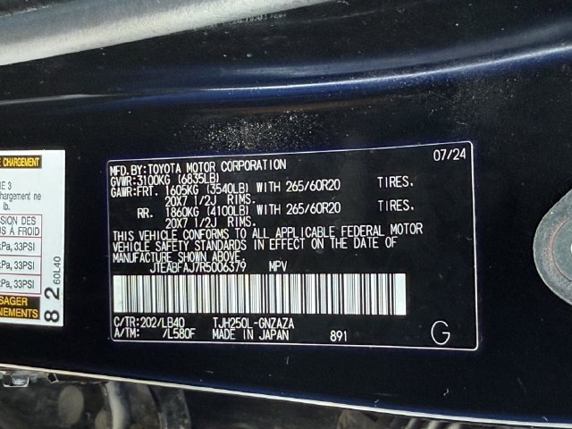 Used 2024 Toyota Land Cruiser w/ Premium Package AWD/4WD image 39