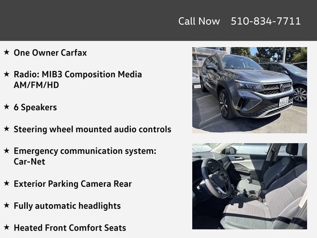 Certified 2022 Volkswagen Taos SE AWD/4WD image 4