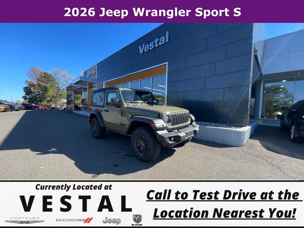 New 2026 Jeep Wrangler Sport S image 1