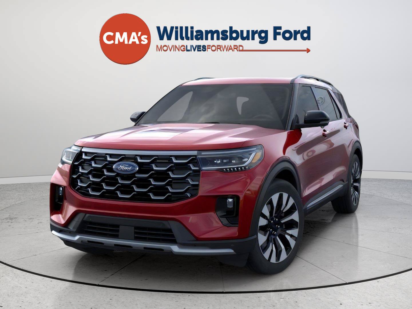 New 2026 Ford Explorer Platinum w/ LUX Leather Package AWD/4WD image 2