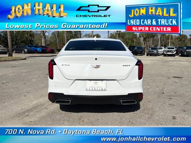 Used 2023 Cadillac CT4 Premium Luxury w/ LPO, ONYX Package RWD image 10