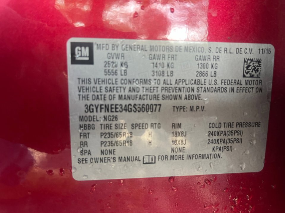 Used 2016 Cadillac SRX Luxury w/ Driver Awareness Package image 35