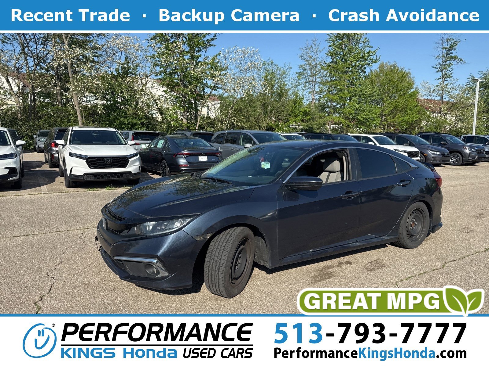 Used 2019 Honda Civic LX image 1