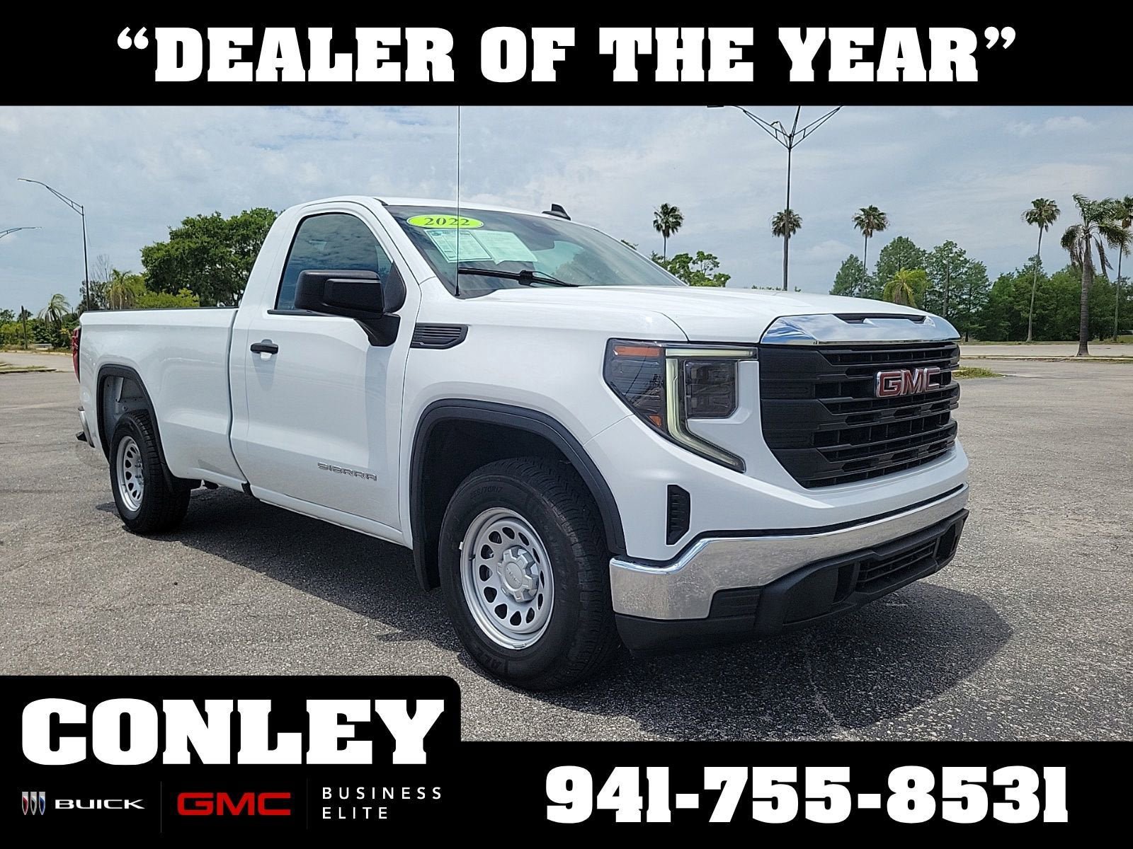 Used 2022 GMC Sierra 1500 Pro w/ Pro Value Package RWD image 1