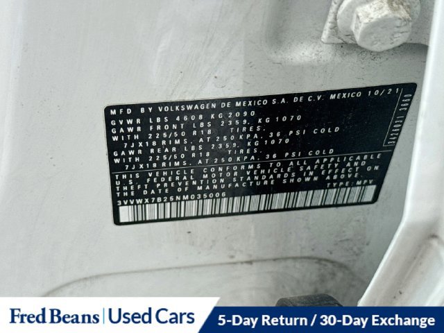 Used 2022 Volkswagen Taos SE AWD/4WD image 38