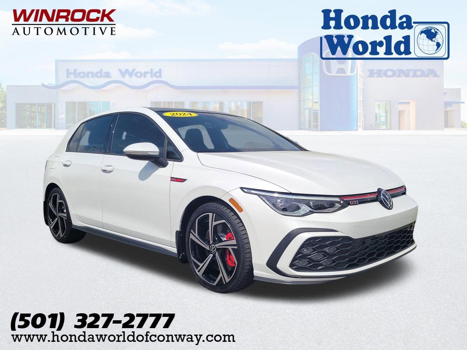 Used 2024 Volkswagen GTI SE w/ MDO Package FWD image 1