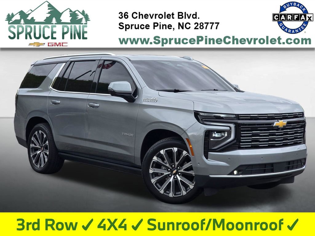 Used 2025 Chevrolet Tahoe High Country
