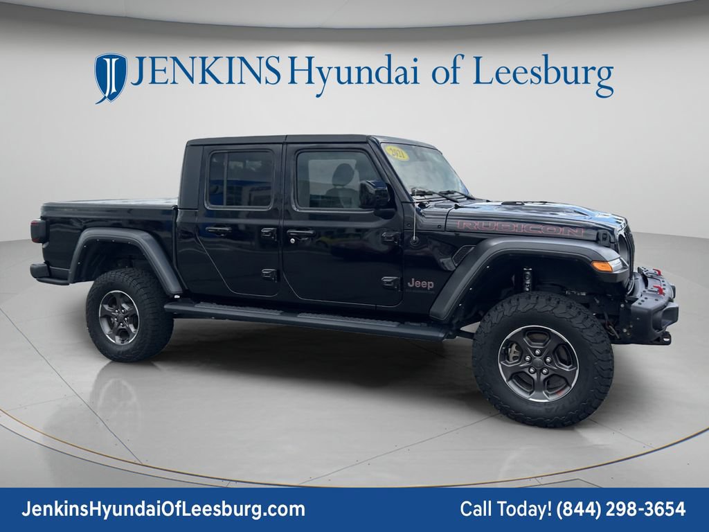 Used 2021 Jeep Gladiator Rubicon w/ Dual Top Group AWD/4WD image 2