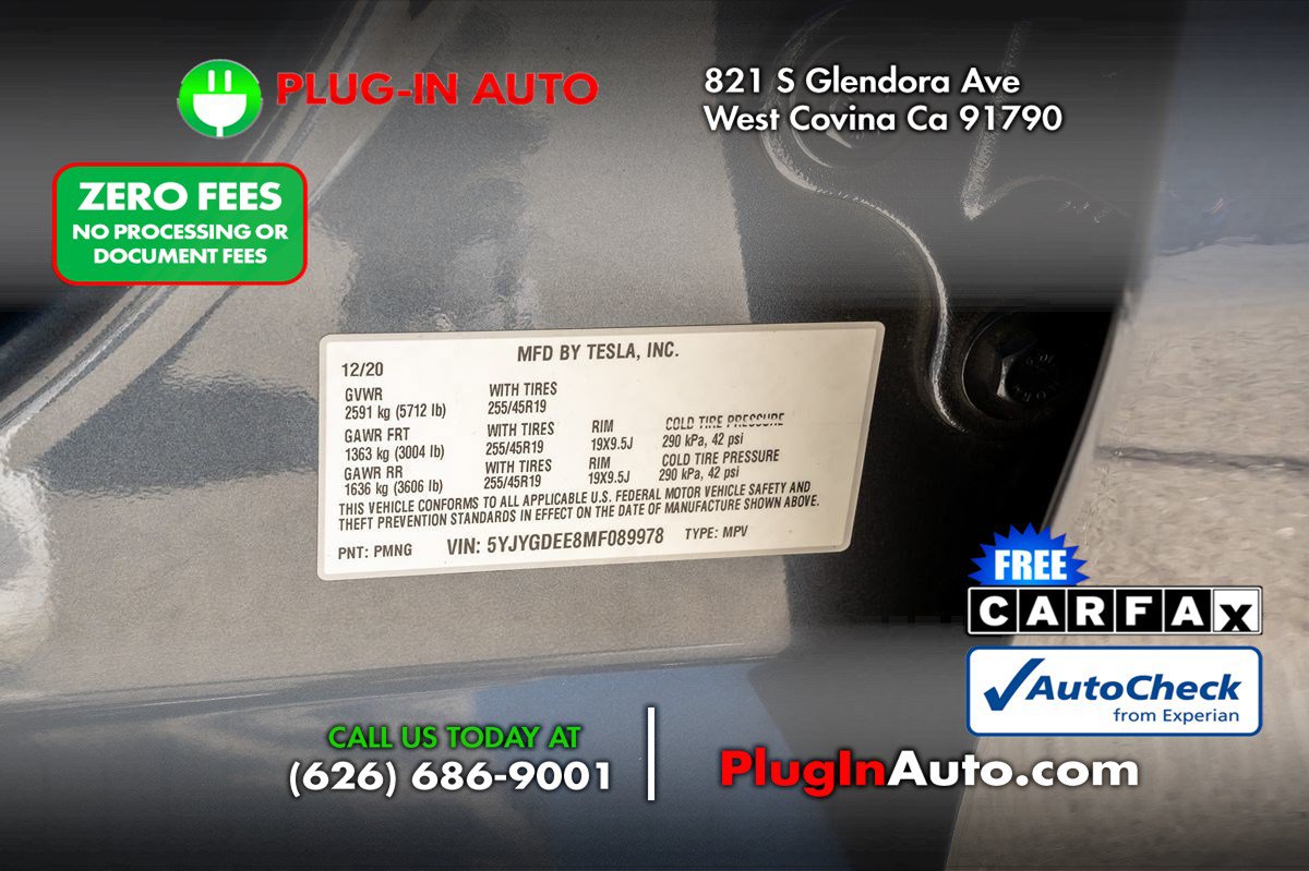 Used 2021 Tesla Model Y Long Range AWD/4WD image 9