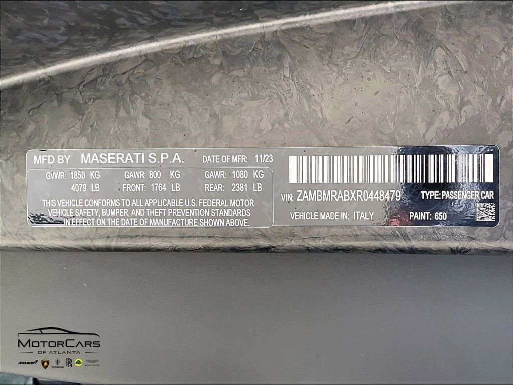 Used 2024 Maserati MC20 Coupe image 28