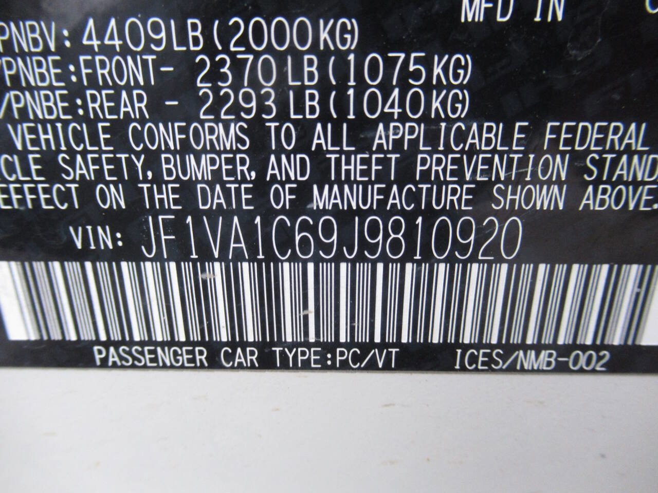 Used 2018 Subaru WRX Premium image 21