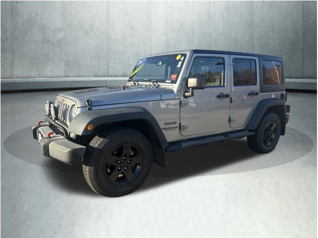 Used 2017 Jeep Wrangler Unlimited Sport w/ Quick Order Package 24S AWD/4WD 360° Tour