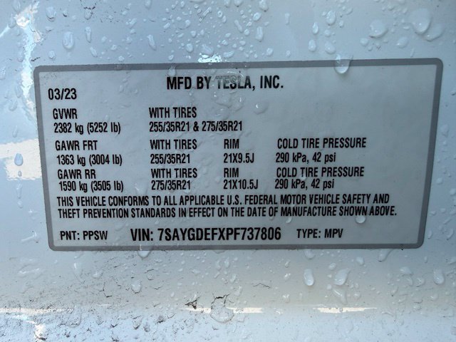 Used 2023 Tesla Model Y Performance AWD/4WD image 14
