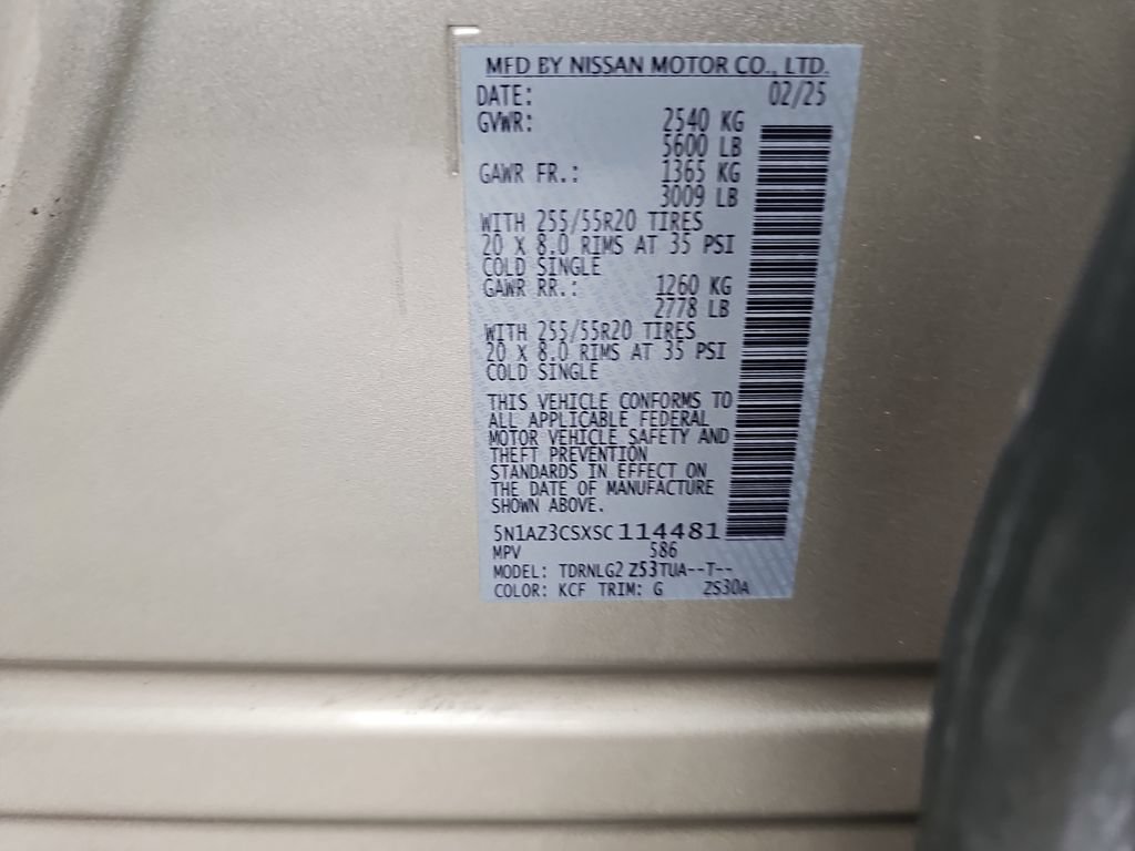 Used 2025 Nissan Murano SL AWD/4WD image 40