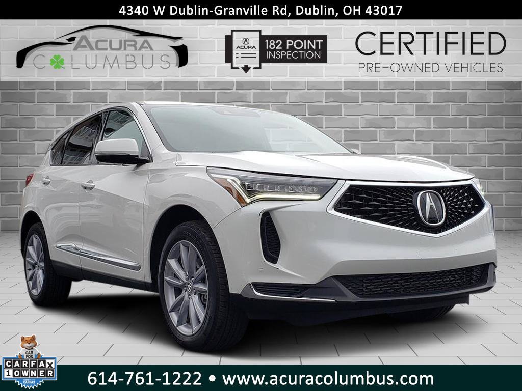 Certified 2023 Acura RDX AWD 360° Tour