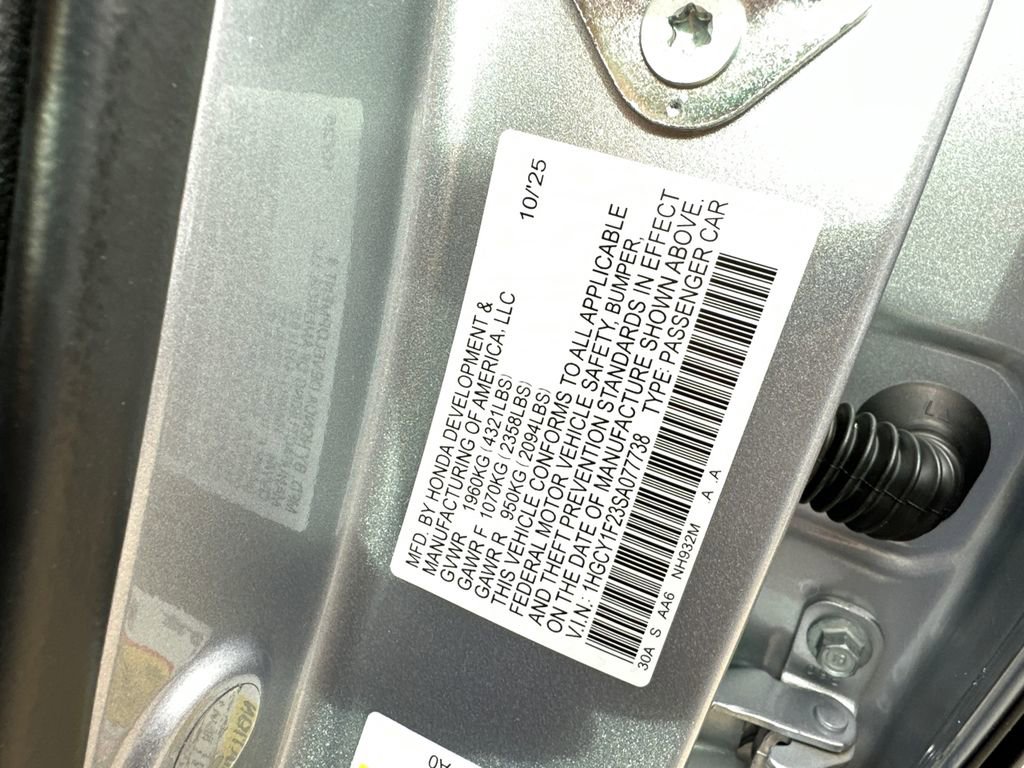 New 2025 Honda Accord LX image 31