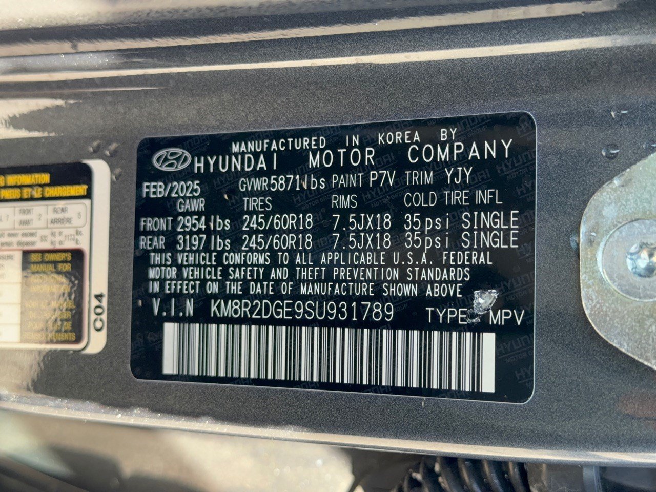 Used 2025 Hyundai Palisade SEL AWD/4WD image 31