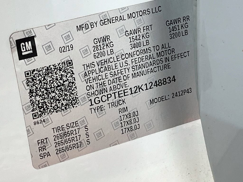 Used 2019 Chevrolet Colorado ZR2 AWD/4WD image 30
