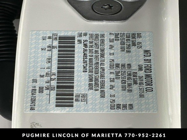 New 2025 Lincoln Nautilus Premier w/ Equipment Group 102A image 33