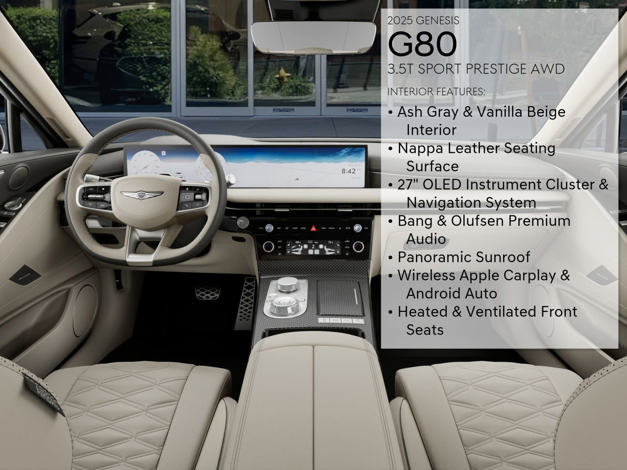 Used 2025 Genesis G80 3.5T Sport Prestige image 17