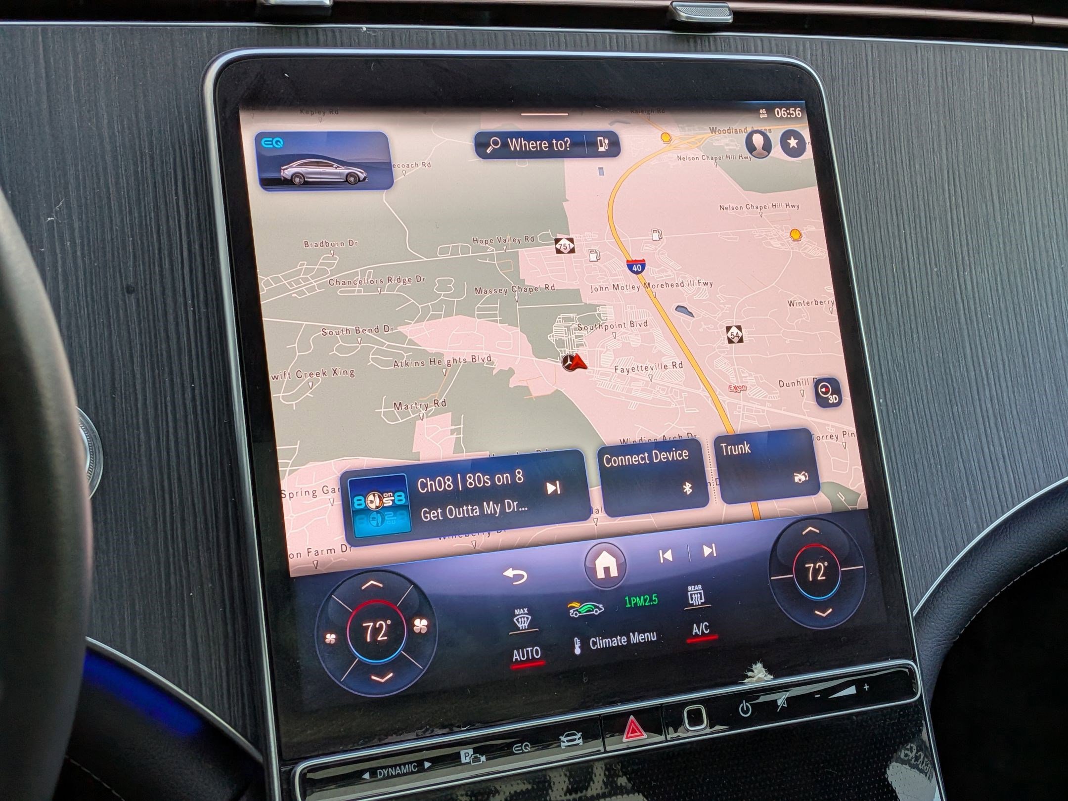 Used 2023 Mercedes-Benz EQE 500 4MATIC Sedan w/ AMG Line Exterior Package image 21