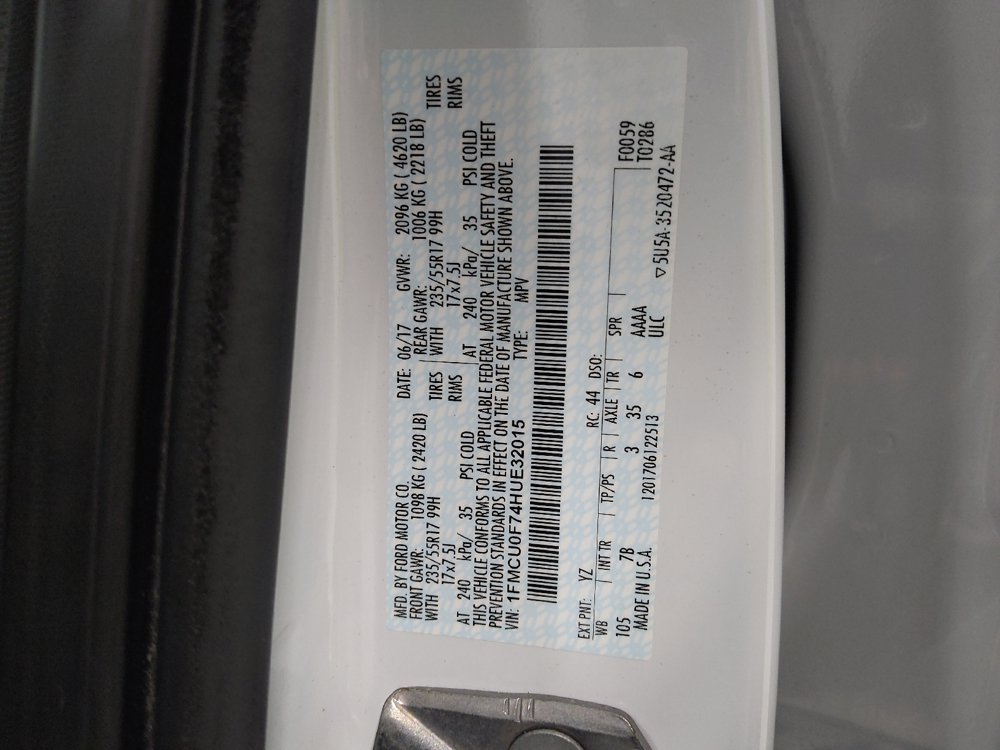 Used 2017 Ford Escape S FWD image 33