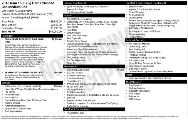 Used 2018 RAM 1500 Big Horn image 2