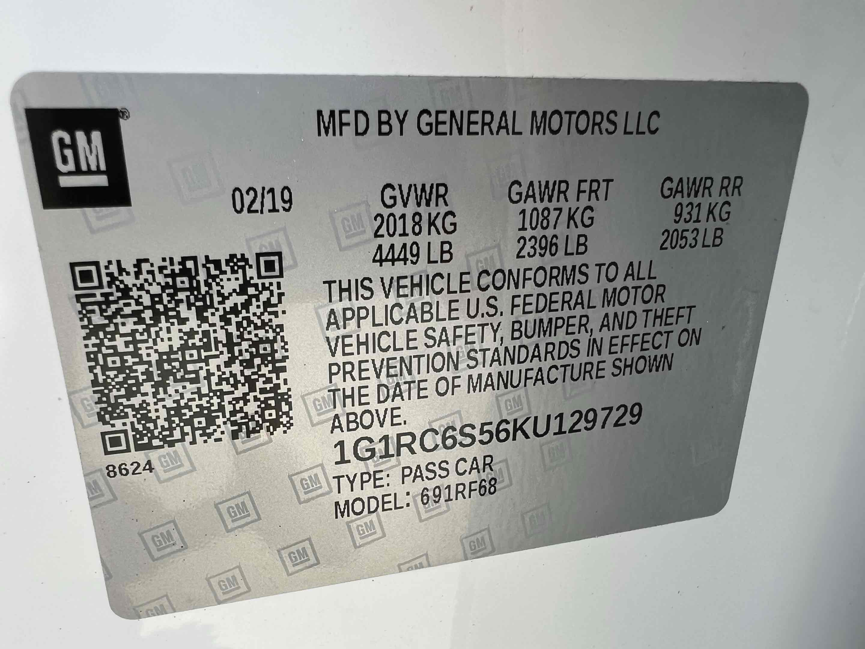 Used 2019 Chevrolet Volt LT FWD image 20