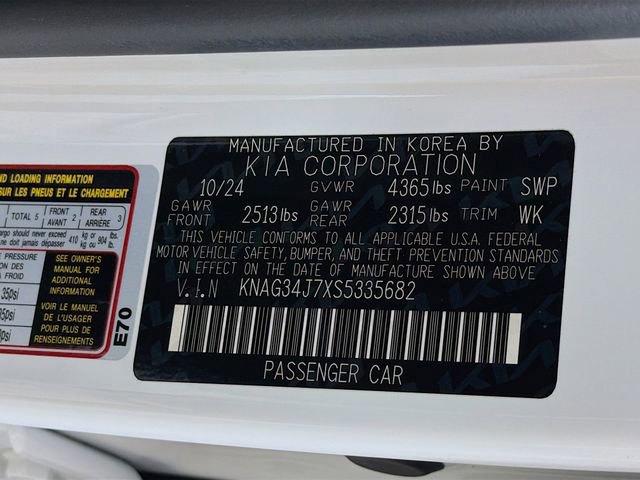 Used 2025 Kia K5 EX FWD image 39